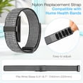 thumbnail image 4 of Vodtian Nylon Sport Bands Compatible with Hume Band 1.0, Solo Loop Adjustable Strap for Women Men, 4 of 6