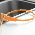 Hair Clog Drain Sink Remover Clear Tool Hair Removal Drain Dredge Pipe