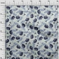 thumbnail image 3 of oneOone Cotton Cambric Dark Navy Blue Fabric Florals Craft Projects Decor Fabric Printed By The Yard 42 Inch Wide, 3 of 6
