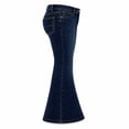 thumbnail image 4 of Jeans Simply Basic para Niña, Acampanado Color Azul medio Talla 14, 4 of 4