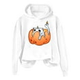 thumbnail image 5 of Hoodie Women Oversized Hoodie Womens Sweatshirt Casual Zip Up Hoodie Daily Wear Women's Casual Halloween Print Hoodie Soft Comfortable Pullover Sweatshirt For Everyday Wear Spring And Summer, 5 of 5