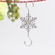 thumbnail image 1 of Ganchos para colgar copos de nieve navideños, ganchos para colgar en la pared, adornos navideños, ganchos para colgar en el árbol de Navidad, ganchos para copos de nieve navideños., 1 of 2