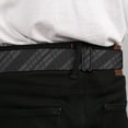 thumbnail image 4 of Buckle-Down Belt, Seatbelt Buckle Belt, Plaid Gray Black Brown, Youth 22 to 32 Inches, 4 of 9