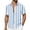 #04 Light Blue 【Mix & Match: Stock Up on Your Favorite Colors】, variant on Men's Hawaiian Beach Shirt Quick Dry Button Down Short Sleeve V Neck Relaxed Fit Summer Printed Tropical Casual Daily Vacation | Zenithor,Gray L