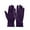 Purple, variant on Deago Womens Winter Warm Gloves with Sensitive Touch Screen Texting Fingers Fleece Lined Windproof Gloves (Purple)