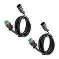 thumbnail image 2 of koolsoo 2x Adaptateurs DT Dtp Connecteurs Séparateurs 2 Prise de Broche pour Tête Simple, 2 of 9
