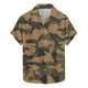 thumbnail image 1 of Camisa de los Hombres Y Conjuntos Cortos Hawaiano Tropical de Camuflaje Imprimir Manga Corta Solapa, Ligera Tela de Rebote de Cuatro Lados para la Playa Y las Vacaciones, 1 of 5