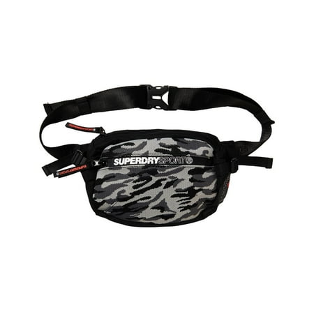 Superdry Men's Black Jacquard Camo Sport Bum Bag Kuwait Ubuy