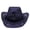 Navy, variant on ManxiVoo Hand Knitted Breathable Hollow Wide Brim Sun Hat for Women Men Outdoor Summer Parties and Travel