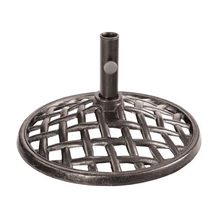 UPC 843518063927 product image for Living Accents Biscayne Umbrella Base Cast Iron Old World Bronze 11 in. H x 20 i | upcitemdb.com