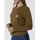 thumbnail image 2 of Remera de Manga Larga Holgada para Mujer Carhartt Marrón Talle L, 2 of 6