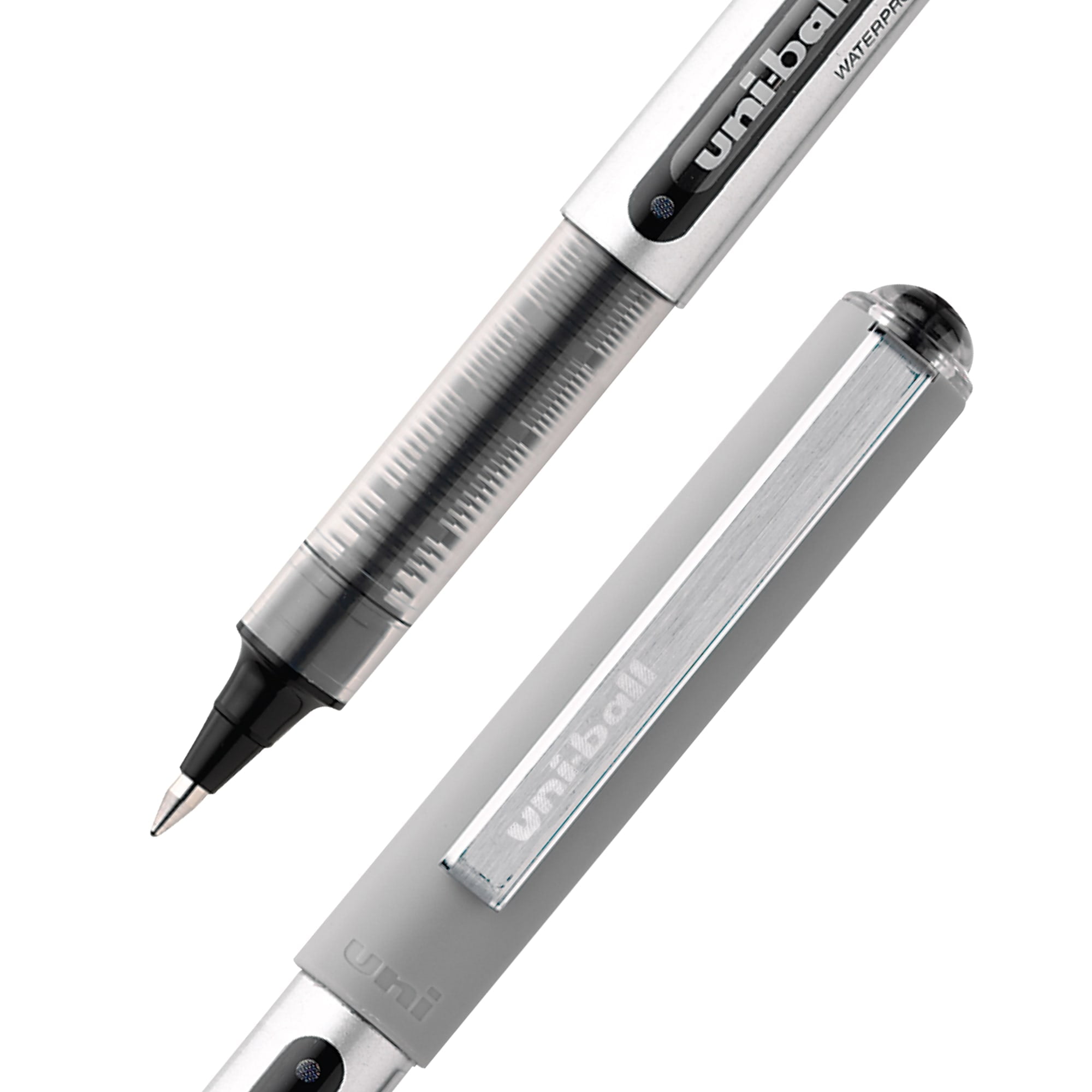 uniball Vision Rollerball Pens, Fine Point (0.7mm), Black Ink, 36 Count