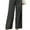 Dark Grey, variant on Women's Pants Elegant Plain Straight Leg Dark Grey XS (2)