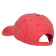 thumbnail image 3 of Son of a Veteran Embroidered Washed Cap - Red OSFM, 3 of 5