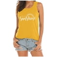thumbnail image 4 of RMGVDSD Tank Tops For Women Tees Sleeveless Printed T Shirts Summer Tank Tops Loose Fit Casual Tees Comfortable Athletic T-Shirts Stylish Blouses, 4 of 4