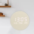 thumbnail image 3 of 7.5 Inch 12/Twenty-Fourth Hours Auto Brightness Quiet Electronic USB for Kitchen White, 3 of 8