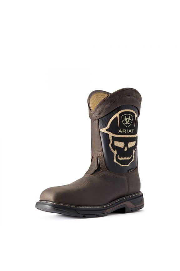 WORK Men's 10" WorkHog XT VentTEK Bold Carbon Toe Work Boot Iron Coffee - 10031507