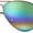 Bronze/Copper/ Light Grey Mirror Rainbow 2, variant on Ray Ban RB3025 001/3F 62M Gold/Light Blue Gradient Aviator