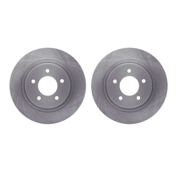 Dynamic Friction Company Front Brake Rotors 6002-40018