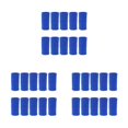 thumbnail image 1 of Protector de Nudillos Yuarrent 10 unids/set antideslizante transpirable Azul, 1 of 6