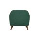 thumbnail image 3 of Sillón San Blas pata nogal - Verde Gaia Herbs Contemporáneo, 3 of 6