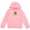 Pink, variant on Fleece Matching Family Pullover Hoodie Adult
