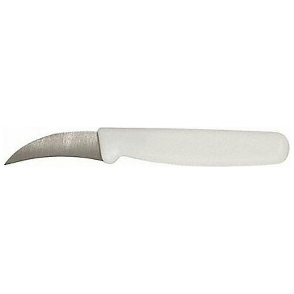 Crestware Peeling Knife,Straight,2-3/4 in. L,White,PK12 KN01