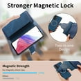 thumbnail image 2 of for Samsung Galaxy A25 5G Case Wallet, Detachable Magnetic 2-in-1 Wallet Flip Case for Women Men with RFID Blocking Card Slots Zipper Pocket Kickstand PU Leather Cover for Galaxy A25 5G, Blue, 2 of 11