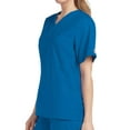 thumbnail image 4 of ScrubZone by Landau Unisex V-Neck Scrub Top, Style 71221, 4 of 5