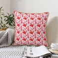thumbnail image 6 of Xecao Crabs Starfish Print Soft Velvet Decorative Throw Pillow Covers, Square Cushion Cases for Bed, Sofa, Living Room, Car, and Indoor Outdoor Use-16"x16", 6 of 8