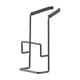 thumbnail image 2 of Organizador de esponjas de metal inoxidable | Soporte para grifo de fregadero | Estante de hierro con drenaje para encimera de cocina, cepillo para platos, soporte para esponja, barra de baño, 2 of 5