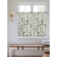 thumbnail image 2 of Sage Green Botanical Living Room Curtains 2 Panel, Rustic Country Spring Floral Summer Leaf Cafe Window Treatment, Farmhouse Bedroom Bathroom Kitchen Curtains Drapes 104"x54", 2 of 6