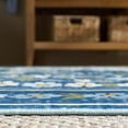 thumbnail image 5 of SAFAVIEH Martha Stewart Amadine Floral Machine Washable Area Rug, Dark Blue/Beige, 8' x 10', 5 of 11