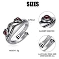 thumbnail image 3 of Guardurnaity Juego de anillos punk vintage Anillo de serpiente Anillo de dedo ajustable con tentáculo de pulpo, serpiente, garras de dragón, juego de Ropa, zapatos y accesorios Miscelánea No.2 Guardurnaity AP006524-02, 3 of 6