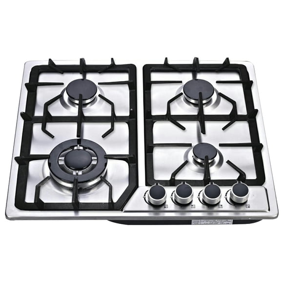 Parrilla Empotrable a Gas Disa Home 4 Quemadores Encendido Electrónico Acero Inoxidable 59 x 51 cm