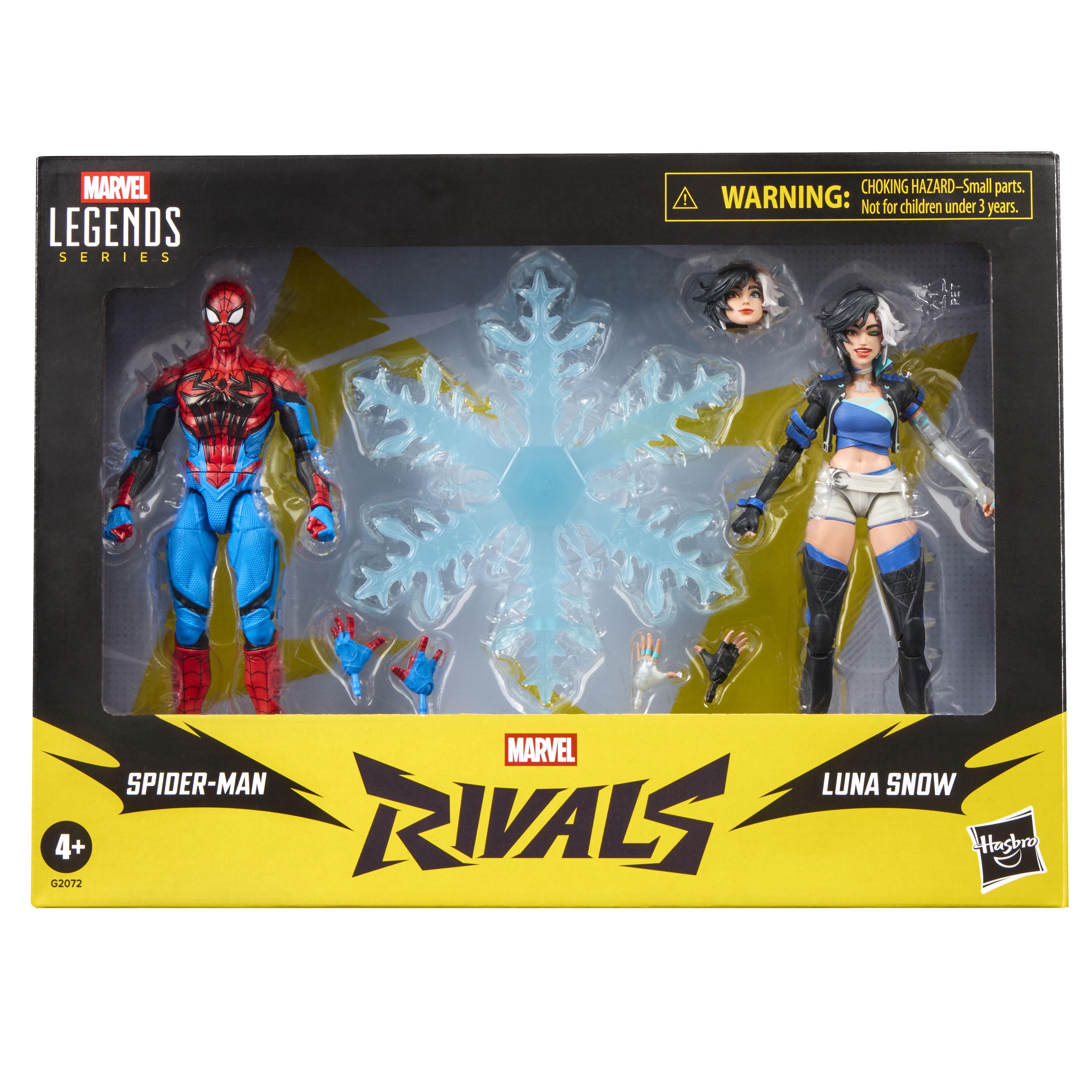 Marvel Legends Series Marvel Rivals Spider-Man & Luna Snow 6-Inch Action Figures