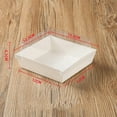 thumbnail image 3 of 5/10pcs Kraft Paper Cake Dessert Donut Box Cookie Sandwich Food Containers Wedding Birthday Party Supplies Christmas Home Decor, 3 of 8