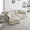 beige, variant on Modern Oversized L Shaped Modular Sectional Sofa with Ottoman,Chenille Deep Love Seat,Upholstered Cloud Couch for Living Room Bedroom Apartment,Blue