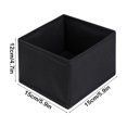 thumbnail image 4 of Black Black Small Heavy Duty Foldable Clothes Storage Bag Reinforced Handling Container For Home Dorm Travel Moving Reusable Storage #0lJRW, 4 of 6