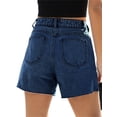 thumbnail image 3 of Summer High Waist Women Casual Jeans Denim Pants Shorts, 3 of 4