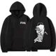 thumbnail image 2 of Sudadera con capucha FOG Gbrs Forward Observations Group para hombre y mujer, estilo punk, esqueleto, estilo gótico, manga larga, informal, vintage, de gran tamaño, 2 of 5