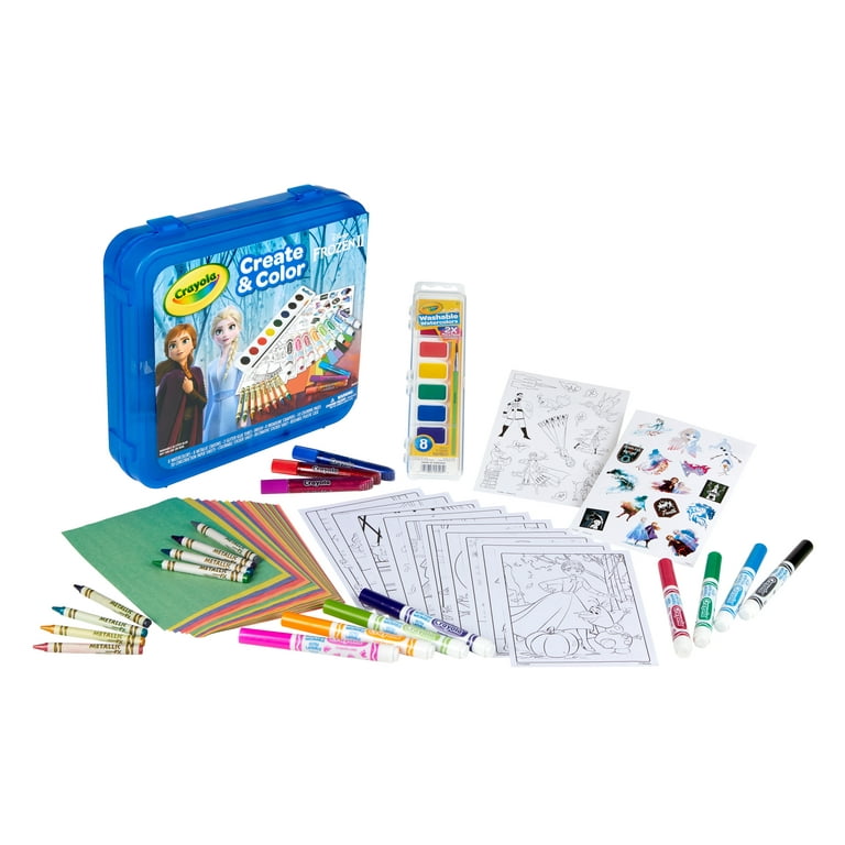  Crayola All That Glitters Art Case Coloring Set, Toys