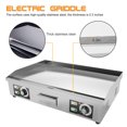 thumbnail image 2 of Lilypelle Electric Griddle, 30" Flat Grill,Cast Iron Griddle 1600W,for Commercial Restaurant BBQ Grill, 2 of 8