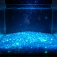 thumbnail image 4 of Plastic Fluorescent Stone Decoration Blue 3-5mm Glow in the Dark Sand 1000-Piece Fluorescent Gravel for Aquarium Landscaping Vases and Garden Borders JASKFLY, 4 of 9
