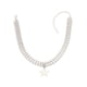 thumbnail image 1 of Collar con colgante de estrella y pentagrama estilo punk para mujer plata, 1 of 1