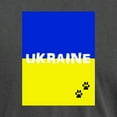 thumbnail image 3 of CafePress - Ukraine Paws T Shirt - Mens Comfort Colors Shirt, 3 of 5