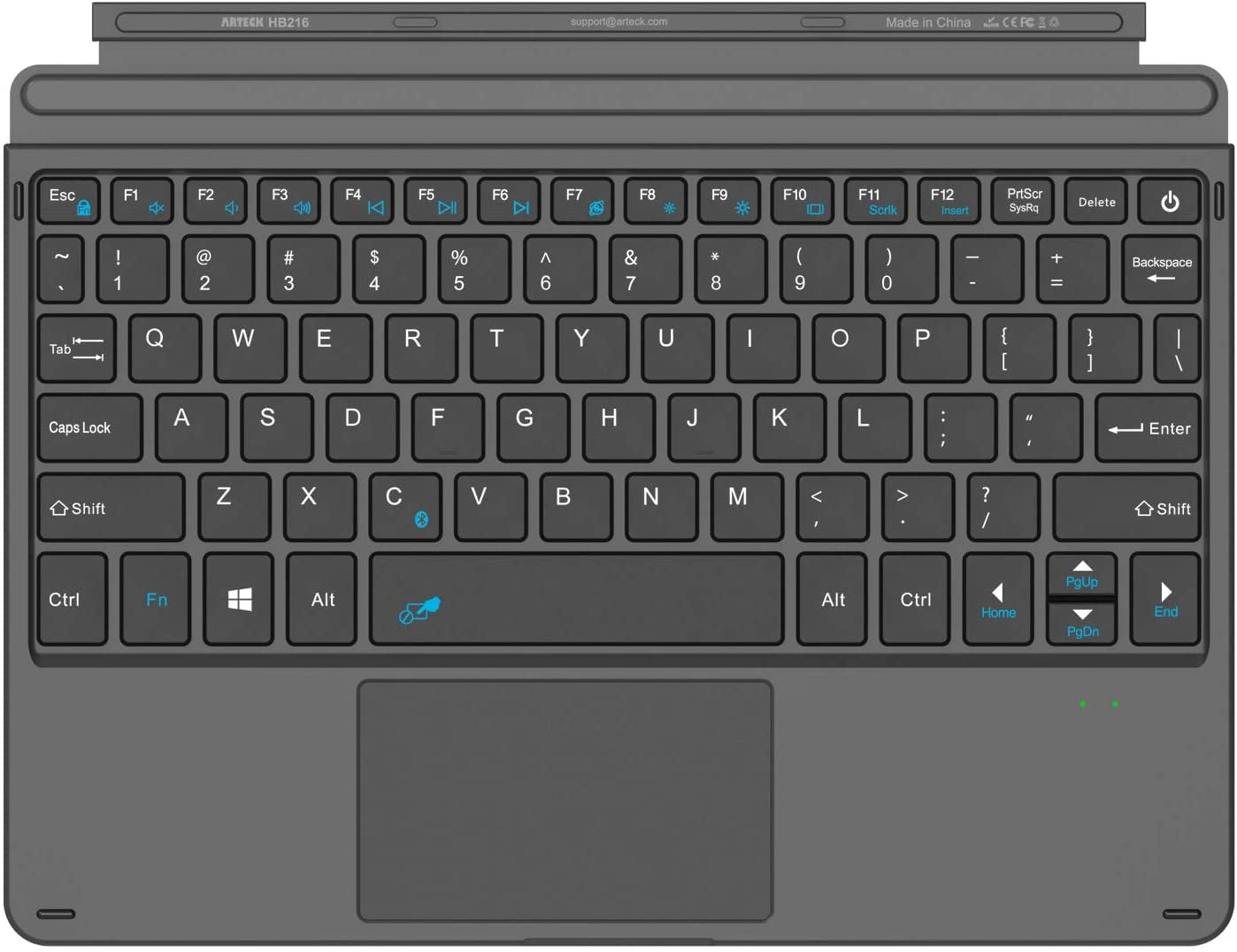 microsoft bluetooth keyboard with touchpad