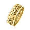 thumbnail image 3 of Ross-Simons 18kt Gold Over Sterling Byzantine Ring, Women's, Adult, 3 of 5