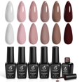 thumbnail image 1 of Set de esmaltes de uñas en gel Beetles Coffee Time, 6 colores, 7,5 ml, 1 of 9