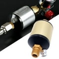 thumbnail image 4 of Regulador de aire de pistola pulverizadora, separador de agua y aceite, regulador de presión, cuerpo de aluminio, Oro kusrkot Regulador del compresor de aire, 4 of 8